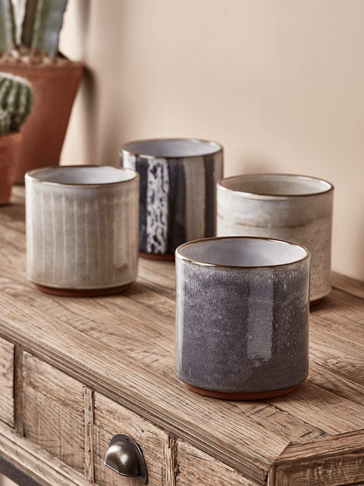 Four Hand Glazed Planters