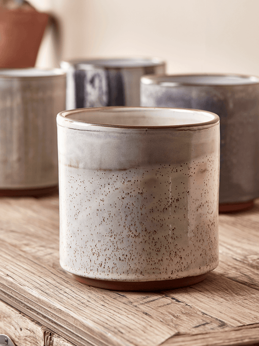 Four Hand Glazed Planters