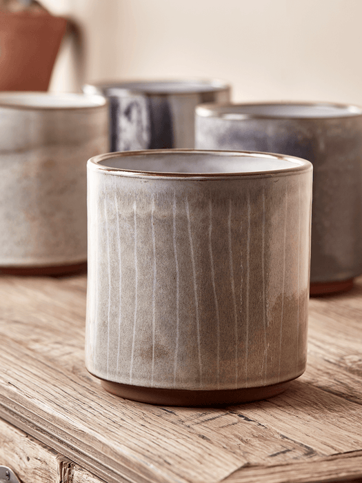 Four Hand Glazed Planters