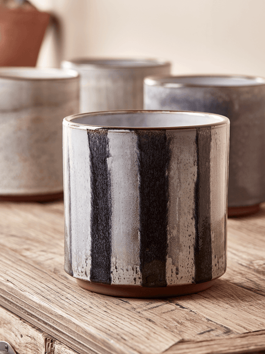 Four Hand Glazed Planters