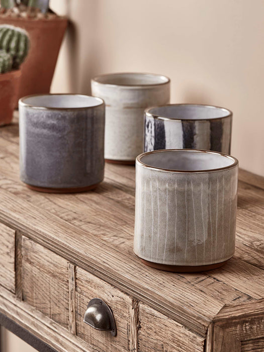 Four Hand Glazed Planters