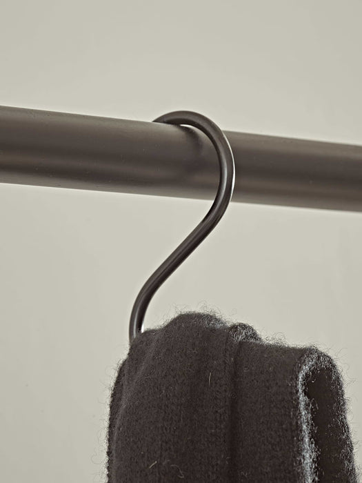 Six S Hooks - Black