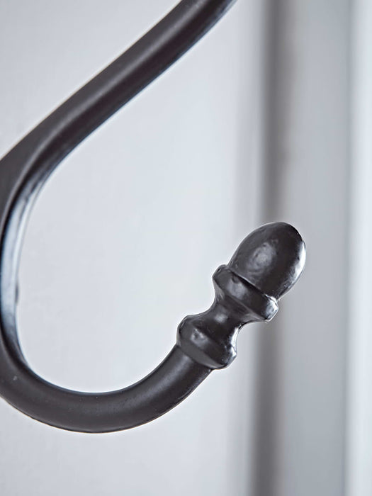 Acorn Coat Hook - Black