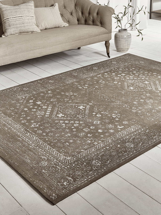 Taupe Aztec Rug
