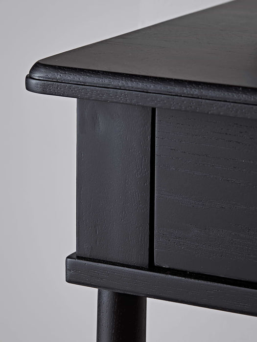 Bergen Oak Dressing Table - Black