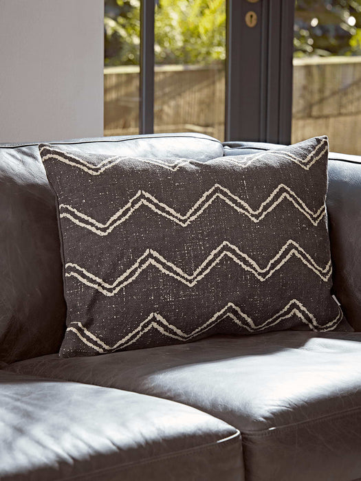 Black Chevron Cushion