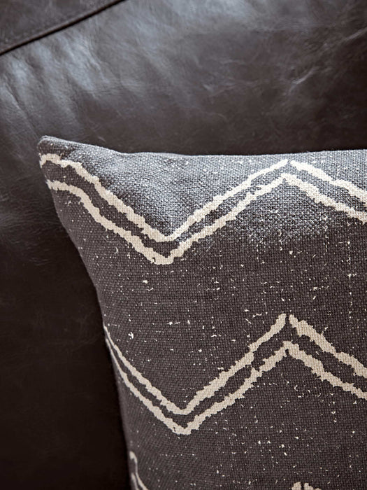 Black Chevron Cushion