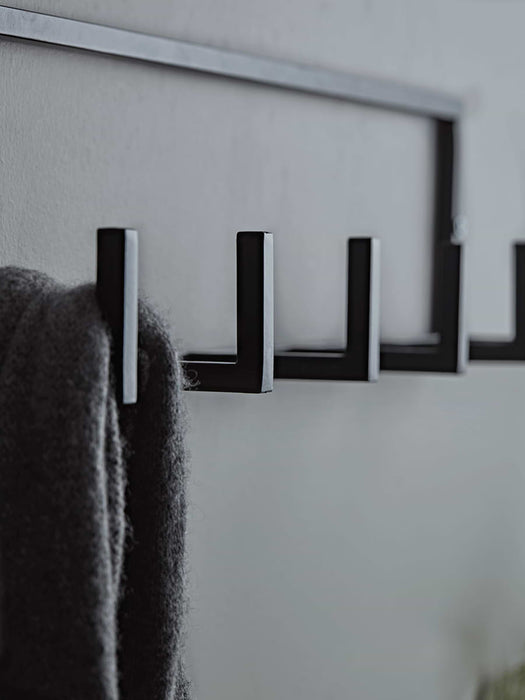 Square Angled Hooks - Black