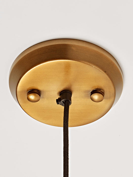 Black Rattan Pendant