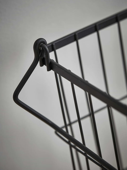 Black Wire Stackable Basket