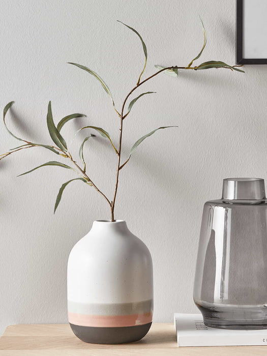 Blush Stripe Vase