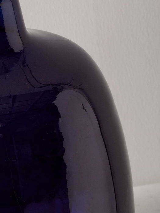 Deep Blue Bottle Vase
