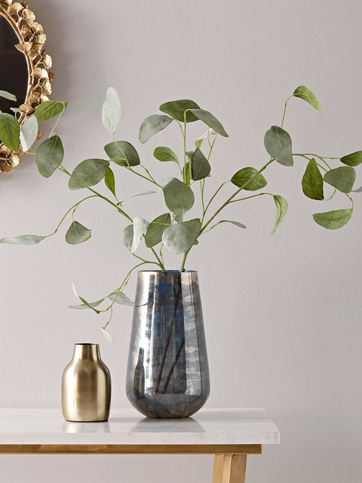 Blue Lustre Vase