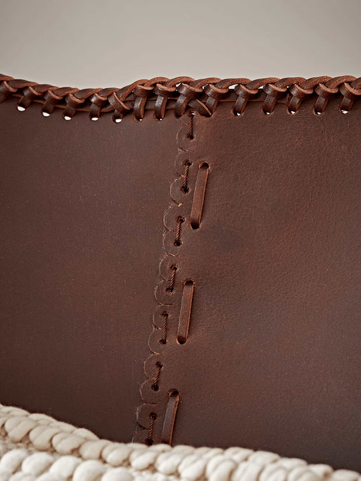 Brown Leather Butterfly Chair