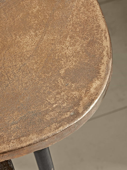 Two Textured Nesting Tables