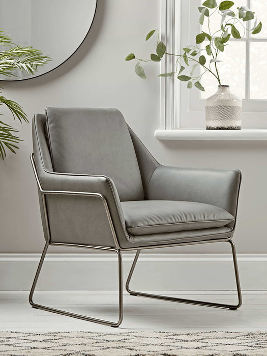 Carter Occasional Chair - Faux Leather