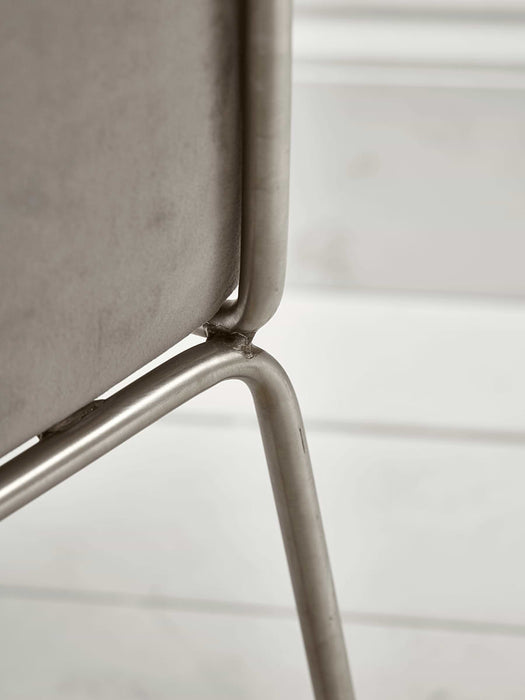Carter Occasional Chair - Grey Velvet