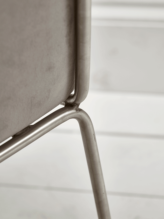 Carter Occasional Chair - Grey Velvet