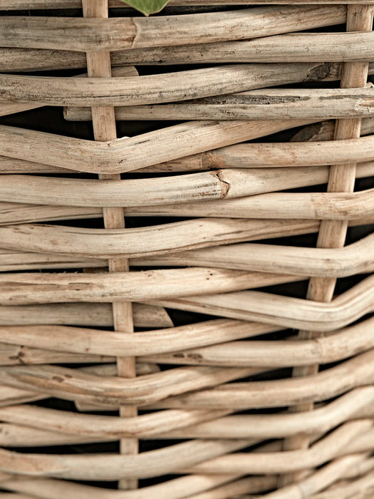 Chunky Rattan Planter