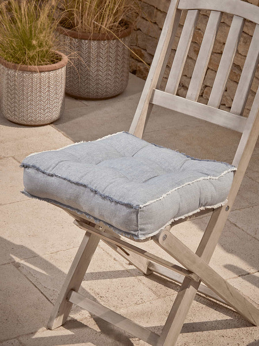 Cotton Seat Pad - Blue
