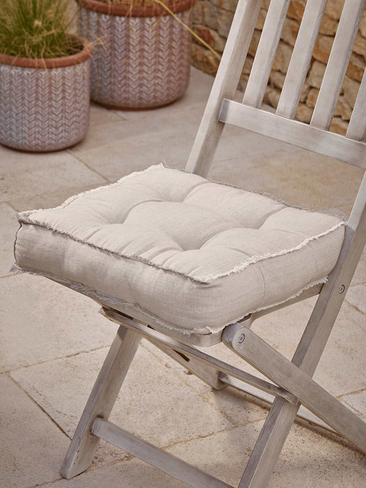 Cotton Seat Pad - Grey