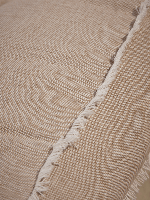 Cotton Seat Pad - Taupe