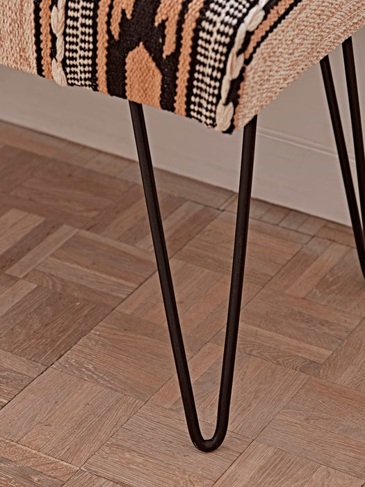 Ikat Hairpin Bench