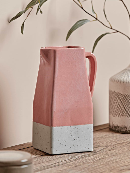 Dipped Glaze Jug - Blush