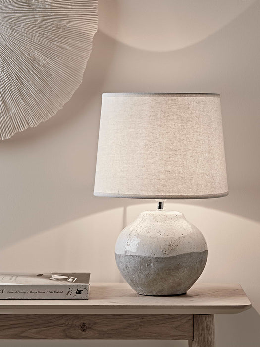 Dip Glaze Table Lamp - Small