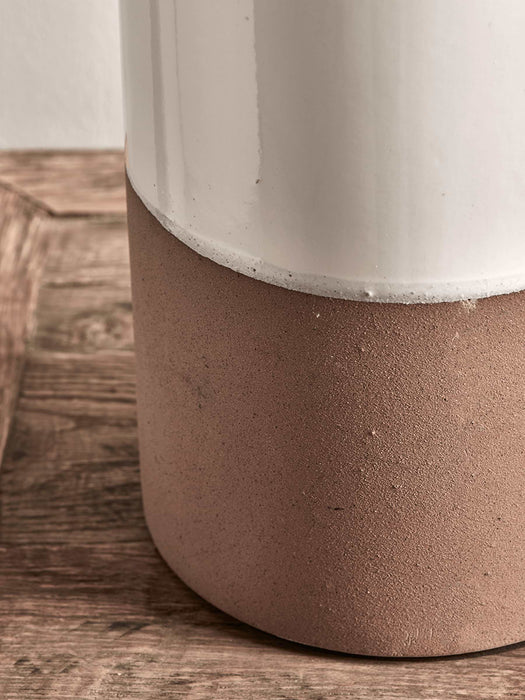 Dipped Terracotta Lamp