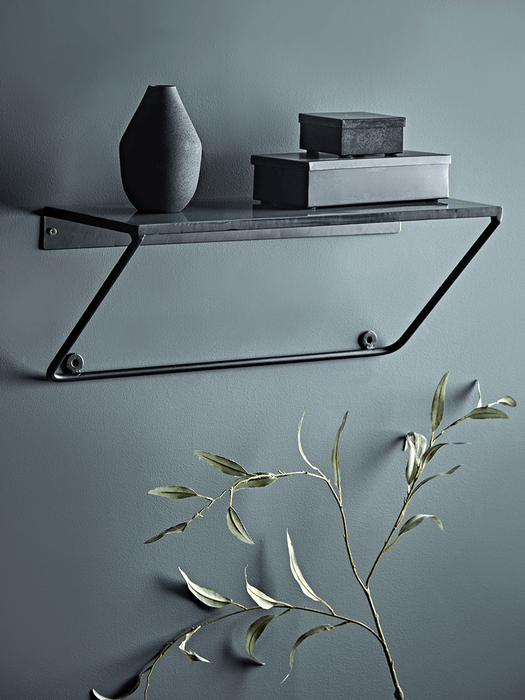 Enamel Topped Shelf