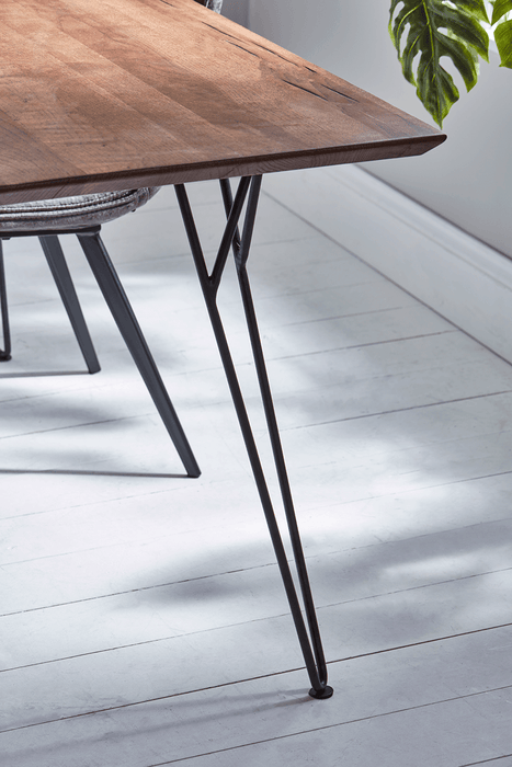 Frame Hairpin Dining Table