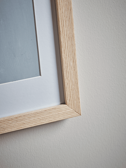 Abstract Framed Print - Blue