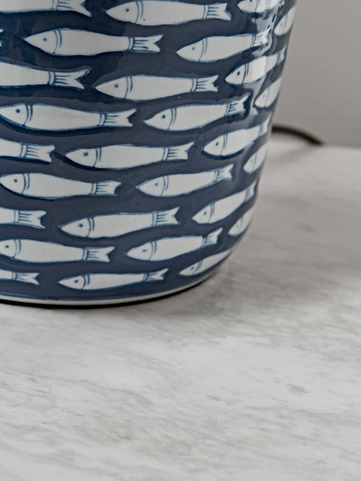 Blue Fish Table Lamp