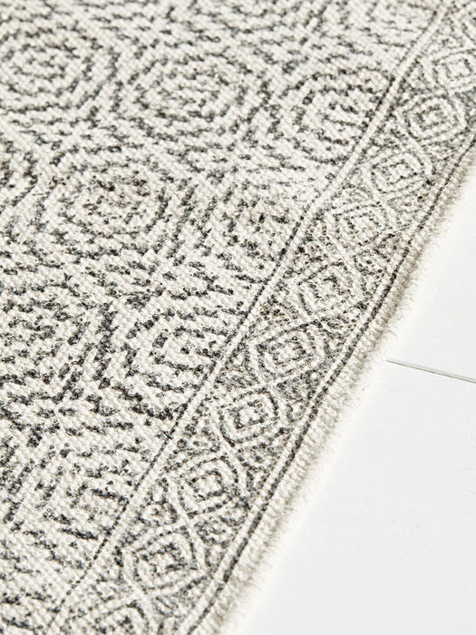 Block Print Runner - Geometric
