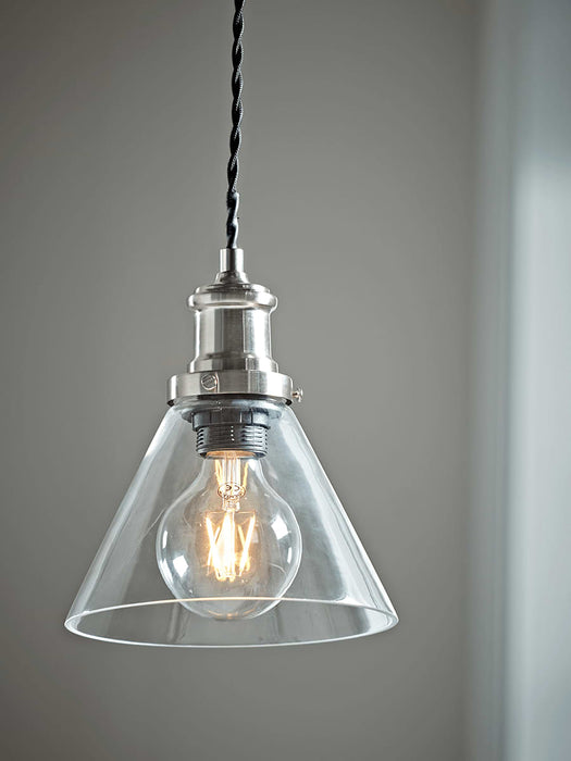 Glass Cone Pendant