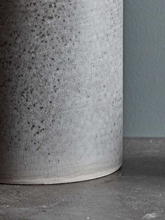 Grey Hand Glazed Table Lamp