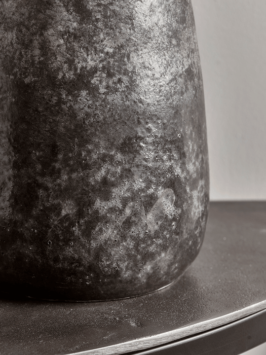 Grey Ombre Glazed Table Lamp