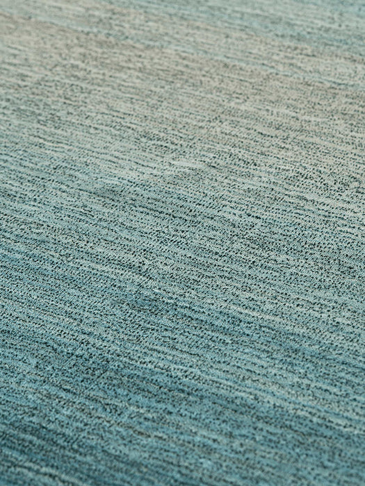 Graduated Teal Rug
