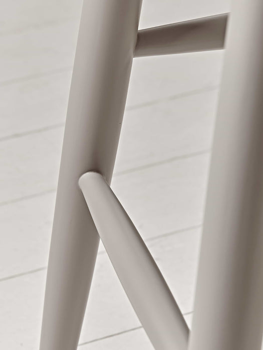 Grey & Limewashed Counter Stool