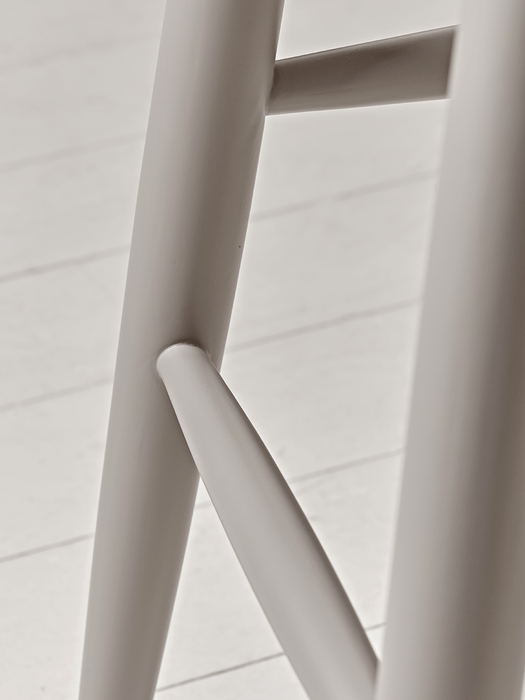 Grey & Limewashed Counter Stool