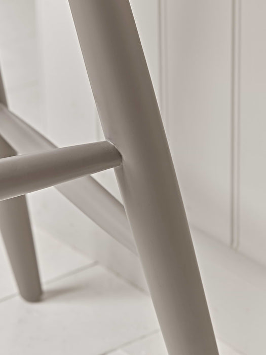 Grey & Limewashed Counter Stool
