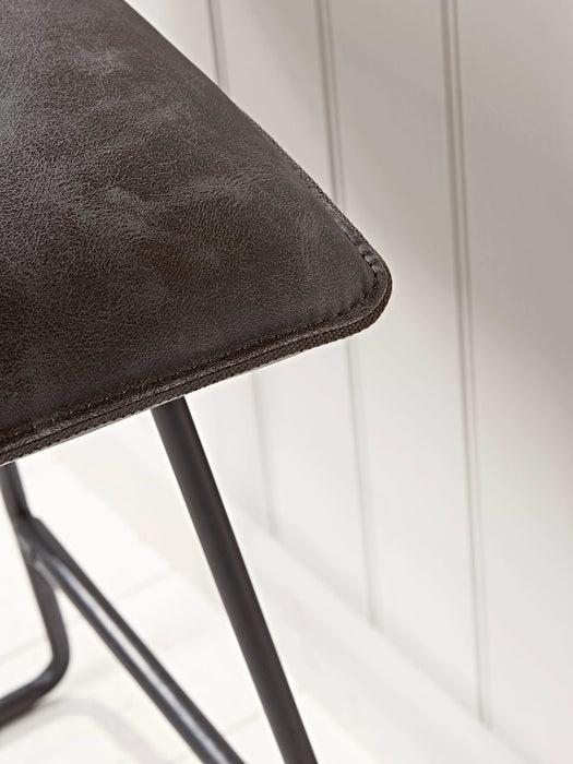 Two Alden Twist Counter Stools