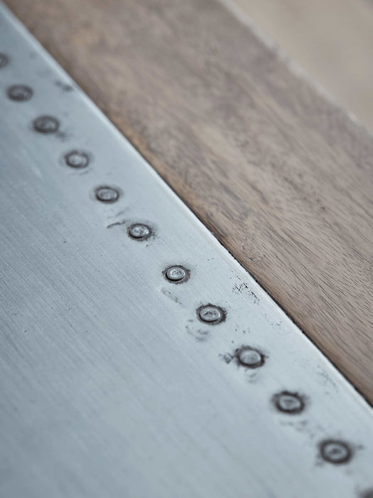 Hampton Zinc Topped Dining Table
