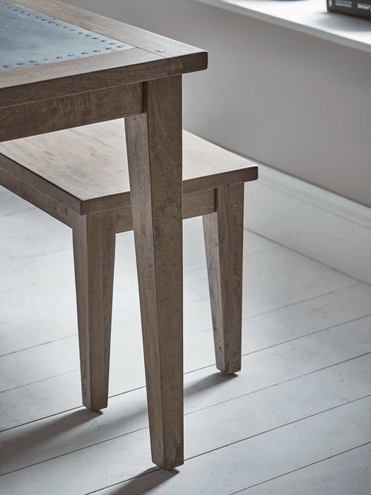 Hampton Zinc Topped Dining Table