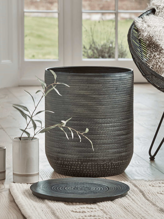 Hammered Storage Table