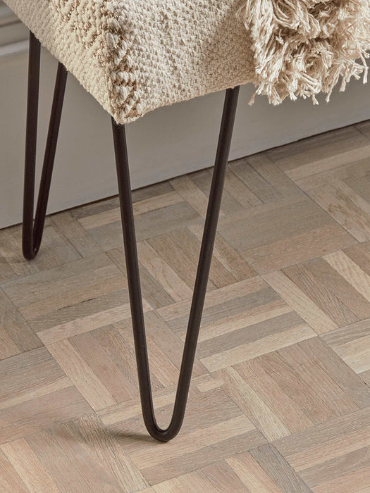 Tasselled Hairpin Bench