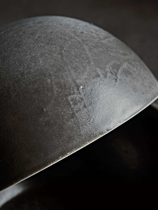 Grey Hand Glazed Trinket Pot