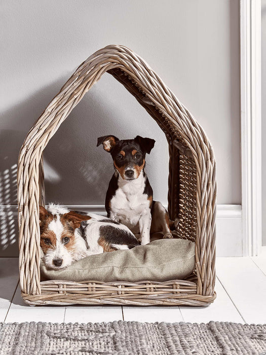 Rattan Pet House - Small
