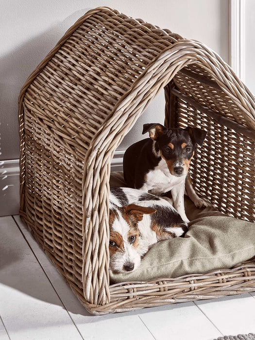 Rattan Pet House - Small